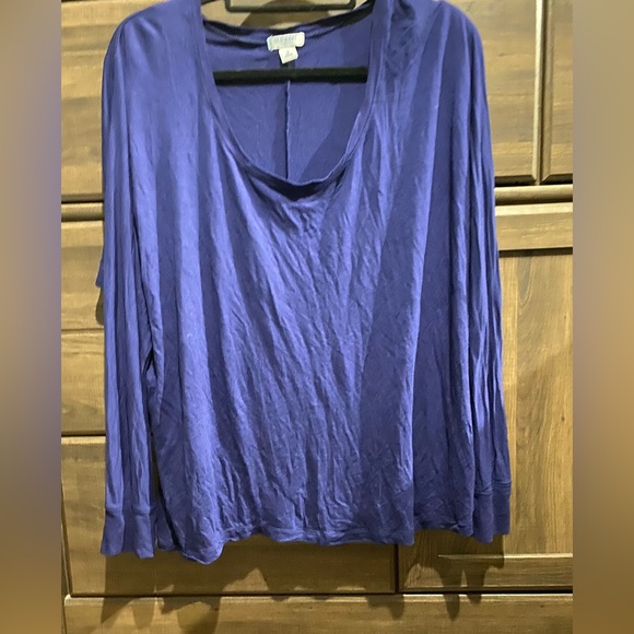 Women’s OLD NAVY BLUE casual shirt top blouse size XL - Picture 1 of 5